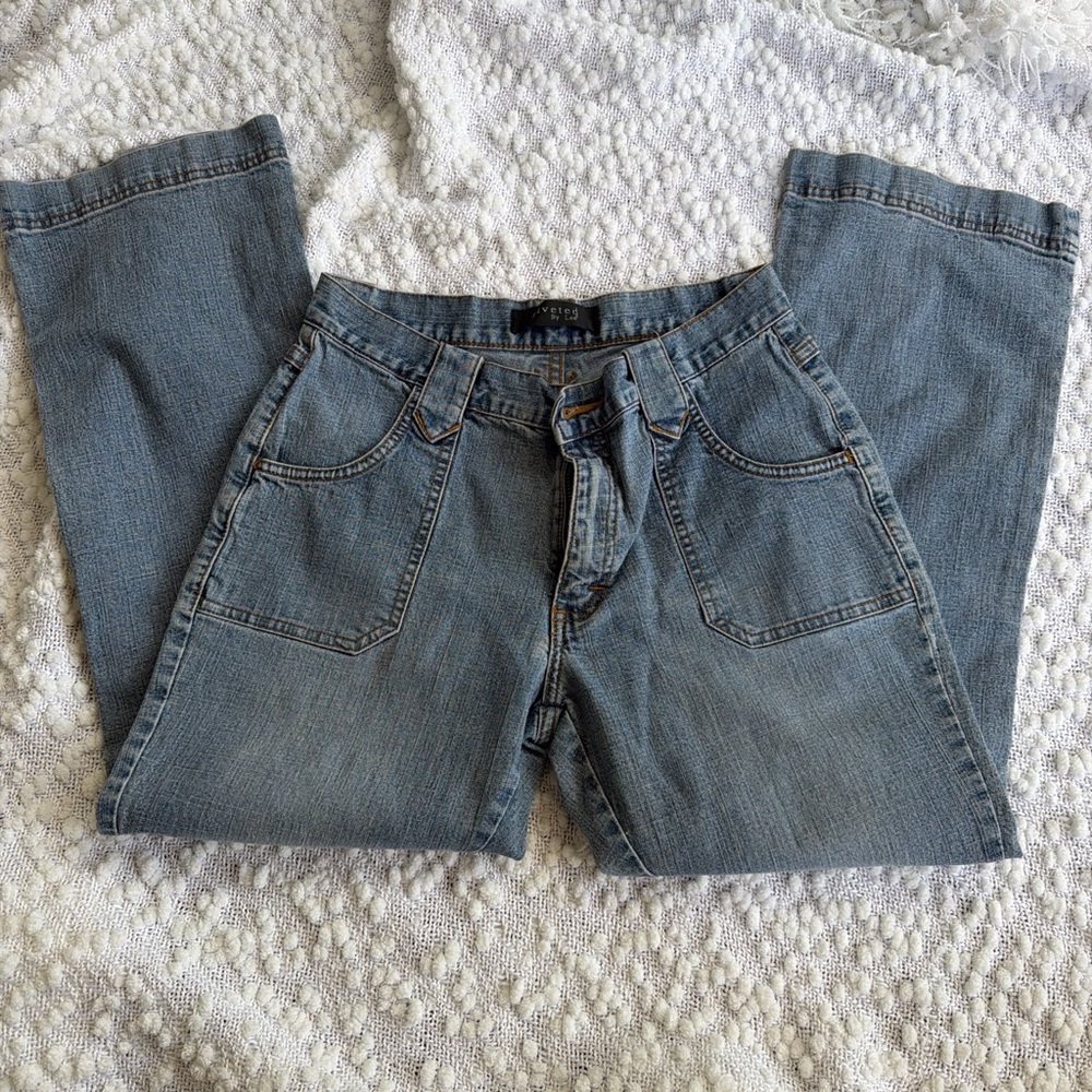 Lee Women’s Flare Jeans in Light Blue Denim